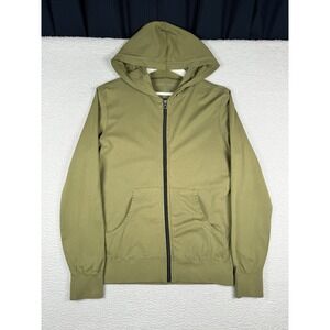 Pistol Lake Green Zip Up Hoodie Sweater - Men's Small - Made in California